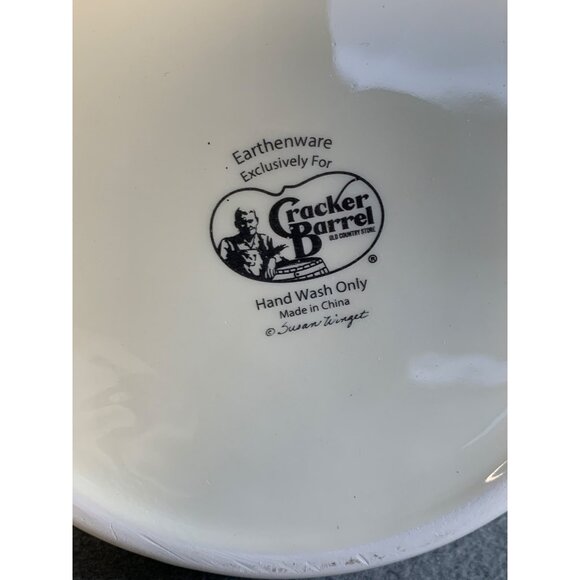 Cracker Barrel Nature Susan Winget Teapot Butterfly and Plants with box - Picture 10 of 13